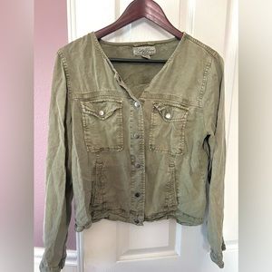 Lucky brand green jacket